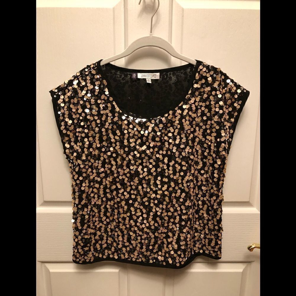 Jennifer Lopez sequin top